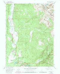 Grand Lake Colorado Historical topographic map, 1:24000 scale, 7.5 X 7.5 Minute, Year 1958