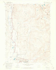 Grand Lake Colorado Historical topographic map, 1:24000 scale, 7.5 X 7.5 Minute, Year 1958