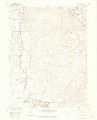 Grand Lake Colorado Historical topographic map, 1:24000 scale, 7.5 X 7.5 Minute, Year 1958