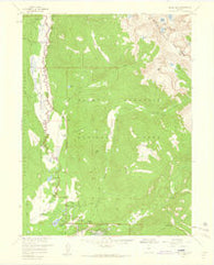 Grand Lake Colorado Historical topographic map, 1:24000 scale, 7.5 X 7.5 Minute, Year 1958