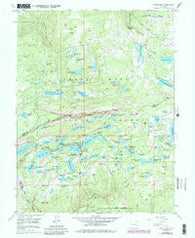 Grand Mesa Colorado Historical topographic map, 1:24000 scale, 7.5 X 7.5 Minute, Year 1955