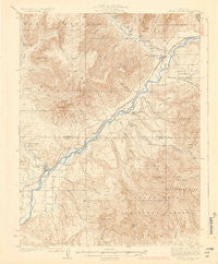 Grand Valley Colorado Historical topographic map, 1:62500 scale, 15 X 15 Minute, Year 1929