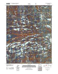 Grand Mesa Colorado Historical topographic map, 1:24000 scale, 7.5 X 7.5 Minute, Year 2011