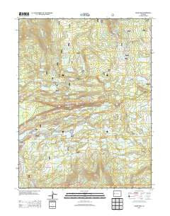 Grand Mesa Colorado Historical topographic map, 1:24000 scale, 7.5 X 7.5 Minute, Year 2013