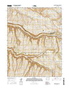 Grand View Mesa Colorado Current topographic map, 1:24000 scale, 7.5 X 7.5 Minute, Year 2016