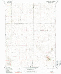 Grandview School SE Colorado Historical topographic map, 1:24000 scale, 7.5 X 7.5 Minute, Year 1960