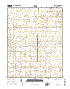 Grandview School Colorado Current topographic map, 1:24000 scale, 7.5 X 7.5 Minute, Year 2016