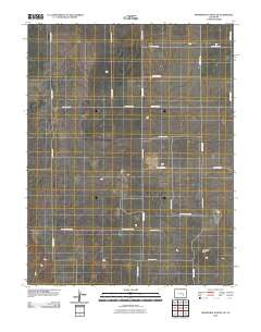 Grandview School SE Colorado Historical topographic map, 1:24000 scale, 7.5 X 7.5 Minute, Year 2010