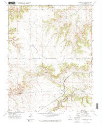 Graneros Flats Colorado Historical topographic map, 1:24000 scale, 7.5 X 7.5 Minute, Year 1970