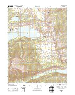 Granite Colorado Historical topographic map, 1:24000 scale, 7.5 X 7.5 Minute, Year 2013
