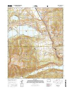 Granite Colorado Current topographic map, 1:24000 scale, 7.5 X 7.5 Minute, Year 2016