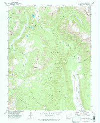 Granite Lake Colorado Historical topographic map, 1:24000 scale, 7.5 X 7.5 Minute, Year 1973