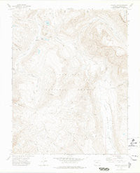 Granite Lake Colorado Historical topographic map, 1:24000 scale, 7.5 X 7.5 Minute, Year 1973