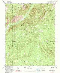 Granite Peak Colorado Historical topographic map, 1:24000 scale, 7.5 X 7.5 Minute, Year 1964