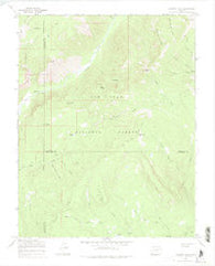 Granite Peak Colorado Historical topographic map, 1:24000 scale, 7.5 X 7.5 Minute, Year 1964