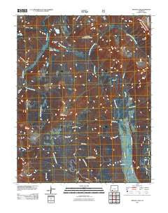 Granite Lake Colorado Historical topographic map, 1:24000 scale, 7.5 X 7.5 Minute, Year 2011