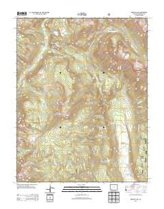 Granite Lake Colorado Historical topographic map, 1:24000 scale, 7.5 X 7.5 Minute, Year 2013