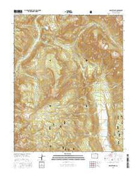 Granite Lake Colorado Current topographic map, 1:24000 scale, 7.5 X 7.5 Minute, Year 2016