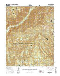 Granite Peak Colorado Current topographic map, 1:24000 scale, 7.5 X 7.5 Minute, Year 2016