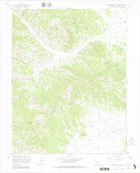 Graveyard Gulch Colorado Historical topographic map, 1:24000 scale, 7.5 X 7.5 Minute, Year 1967