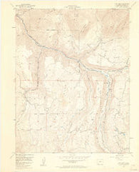 Gray Head Colorado Historical topographic map, 1:24000 scale, 7.5 X 7.5 Minute, Year 1953
