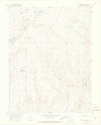 Gray Reservoir Colorado Historical topographic map, 1:24000 scale, 7.5 X 7.5 Minute, Year 1965