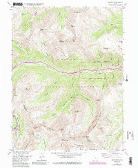 Grays Peak Colorado Historical topographic map, 1:24000 scale, 7.5 X 7.5 Minute, Year 1958