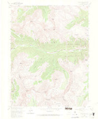 Grays Peak Colorado Historical topographic map, 1:24000 scale, 7.5 X 7.5 Minute, Year 1958