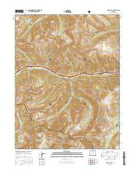 Grays Peak Colorado Current topographic map, 1:24000 scale, 7.5 X 7.5 Minute, Year 2016