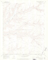Greasewood Canyon Colorado Historical topographic map, 1:24000 scale, 7.5 X 7.5 Minute, Year 1966