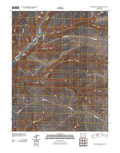 Greasewood Canyon Colorado Historical topographic map, 1:24000 scale, 7.5 X 7.5 Minute, Year 2010