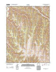 Greasewood Gulch Colorado Historical topographic map, 1:24000 scale, 7.5 X 7.5 Minute, Year 2013