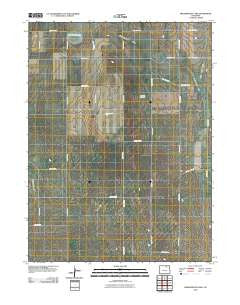 Greasewood Lake Colorado Historical topographic map, 1:24000 scale, 7.5 X 7.5 Minute, Year 2010