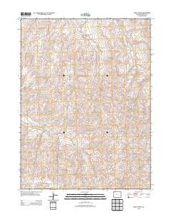 Great Divide Colorado Historical topographic map, 1:24000 scale, 7.5 X 7.5 Minute, Year 2013
