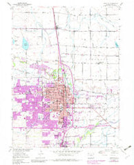 Greeley Colorado Historical topographic map, 1:24000 scale, 7.5 X 7.5 Minute, Year 1950