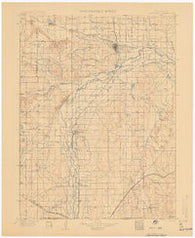 Greeley Colorado Historical topographic map, 1:125000 scale, 30 X 30 Minute, Year 1902