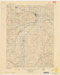 Greeley Colorado Historical topographic map, 1:125000 scale, 30 X 30 Minute, Year 1902