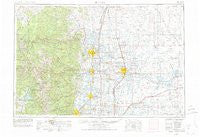 Greeley Colorado Historical topographic map, 1:250000 scale, 1 X 2 Degree, Year 1954