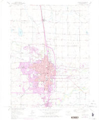 Greeley Colorado Historical topographic map, 1:24000 scale, 7.5 X 7.5 Minute, Year 1950