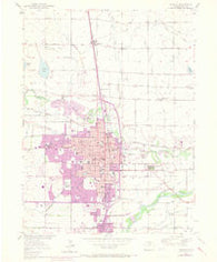 Greeley Colorado Historical topographic map, 1:24000 scale, 7.5 X 7.5 Minute, Year 1950