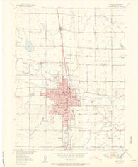 Greeley Colorado Historical topographic map, 1:24000 scale, 7.5 X 7.5 Minute, Year 1950