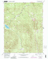 Green Mountain Colorado Historical topographic map, 1:24000 scale, 7.5 X 7.5 Minute, Year 1954