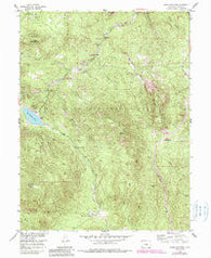 Green Mountain Colorado Historical topographic map, 1:24000 scale, 7.5 X 7.5 Minute, Year 1954