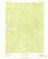 Green Mountain Colorado Historical topographic map, 1:24000 scale, 7.5 X 7.5 Minute, Year 1954