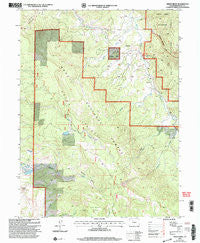 Green Ridge Colorado Historical topographic map, 1:24000 scale, 7.5 X 7.5 Minute, Year 2000