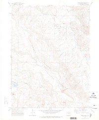 Green Ridge Colorado Historical topographic map, 1:24000 scale, 7.5 X 7.5 Minute, Year 1972