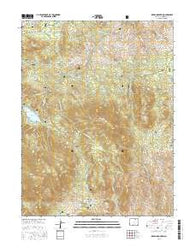 Green Mountain Colorado Current topographic map, 1:24000 scale, 7.5 X 7.5 Minute, Year 2016