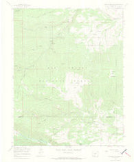 Greenie Mountain Colorado Historical topographic map, 1:24000 scale, 7.5 X 7.5 Minute, Year 1967