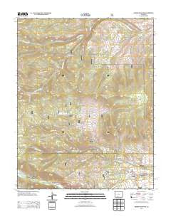 Greenie Mountain Colorado Historical topographic map, 1:24000 scale, 7.5 X 7.5 Minute, Year 2013