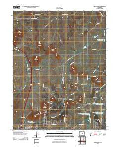 Greenland Colorado Historical topographic map, 1:24000 scale, 7.5 X 7.5 Minute, Year 2010